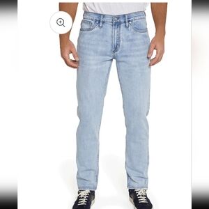 Slate & Stone Sloan Slim Fit Jeans Sz 38x32 Light Wash